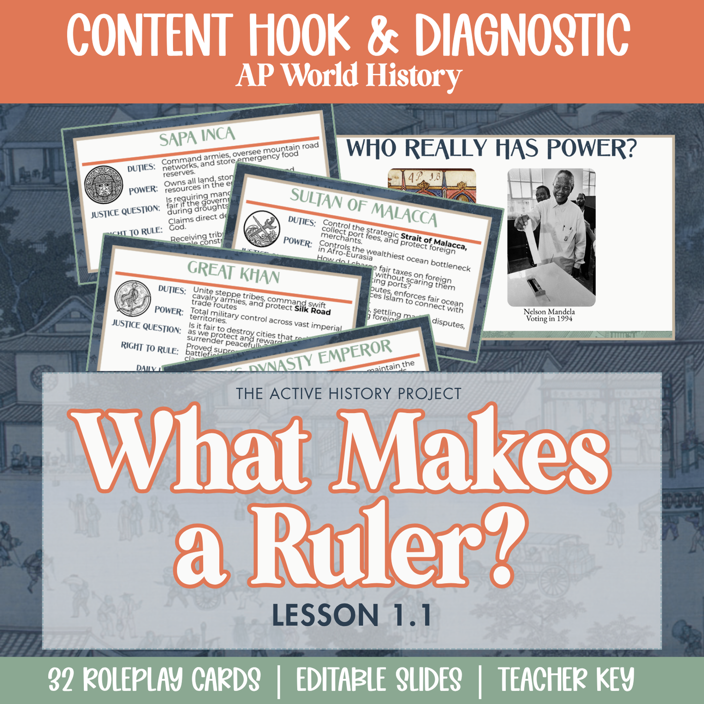 AP World History 1.1 - What Makes a Ruler?