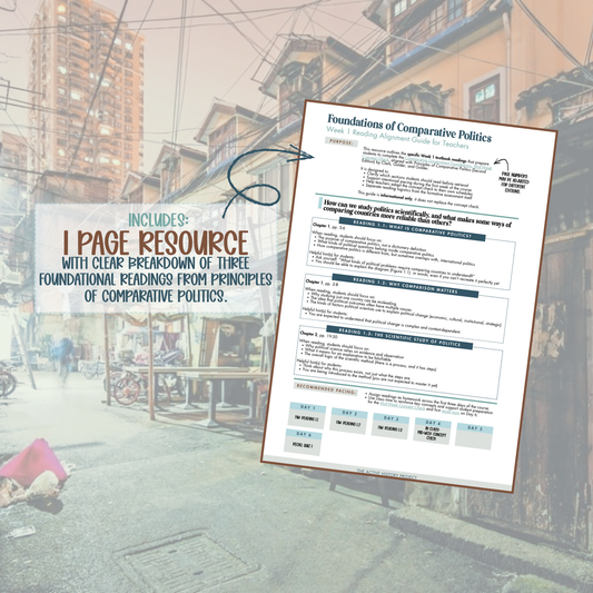 Comparative Government: Week 1 Foundations Bundle